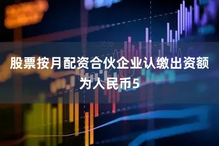 股票按月配资合伙企业认缴出资额为人民币5